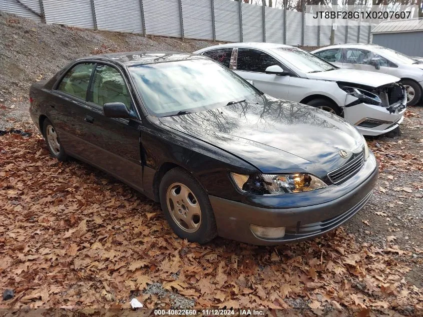 1999 Lexus Es 300 VIN: JT8BF28G1X0207607 Lot: 40822660