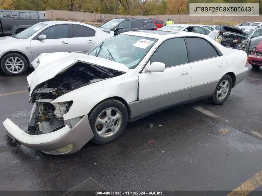 1999 Lexus Es 300 VIN: JT8BF28G8X5056431 Lot: 40831933