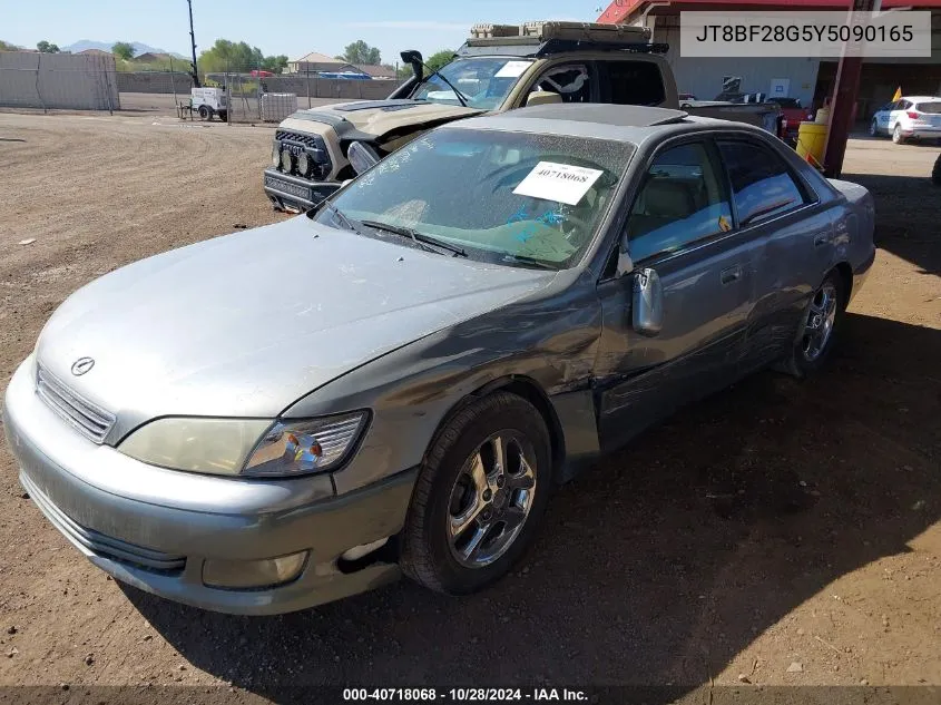 2000 Lexus Es 300 VIN: JT8BF28G5Y5090165 Lot: 40718068