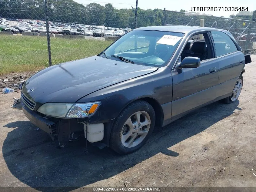 2001 Lexus Es 300 VIN: JT8BF28G710335454 Lot: 40221867