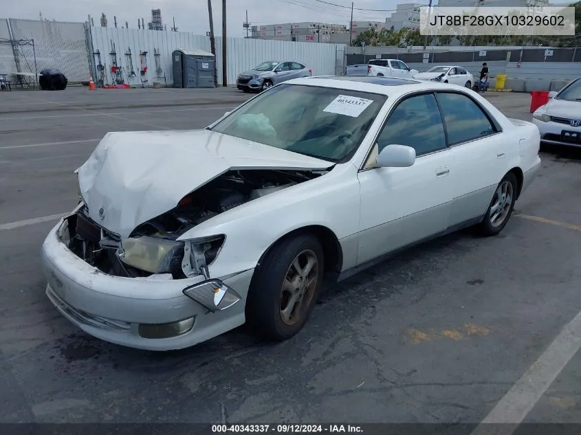 2001 Lexus Es 300 VIN: JT8BF28GX10329602 Lot: 40343337