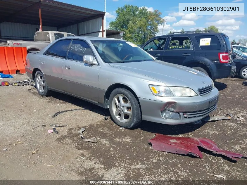 2001 Lexus Es 300 VIN: JT8BF28G610302901 Lot: 40361447