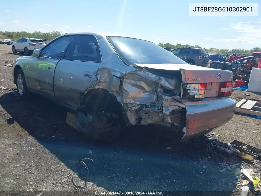 2001 Lexus Es 300 VIN: JT8BF28G610302901 Lot: 40361447