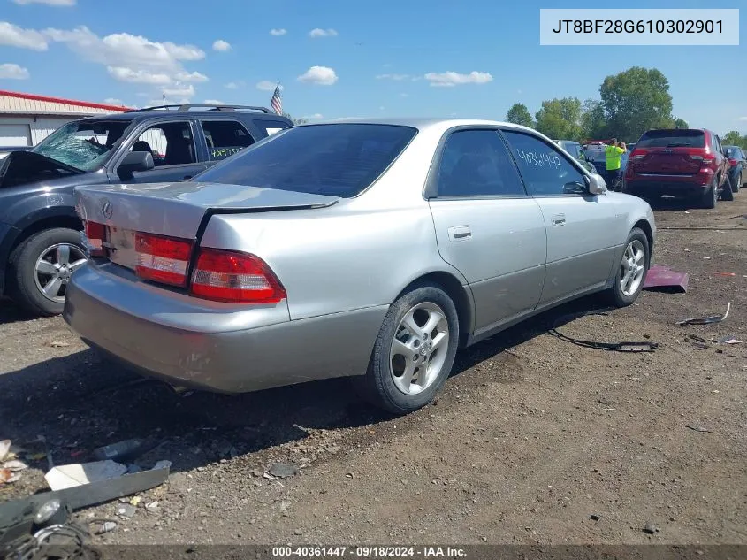 2001 Lexus Es 300 VIN: JT8BF28G610302901 Lot: 40361447