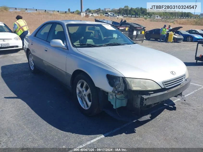 2001 Lexus Es 300 VIN: JT8BF28G310324547 Lot: 40367320