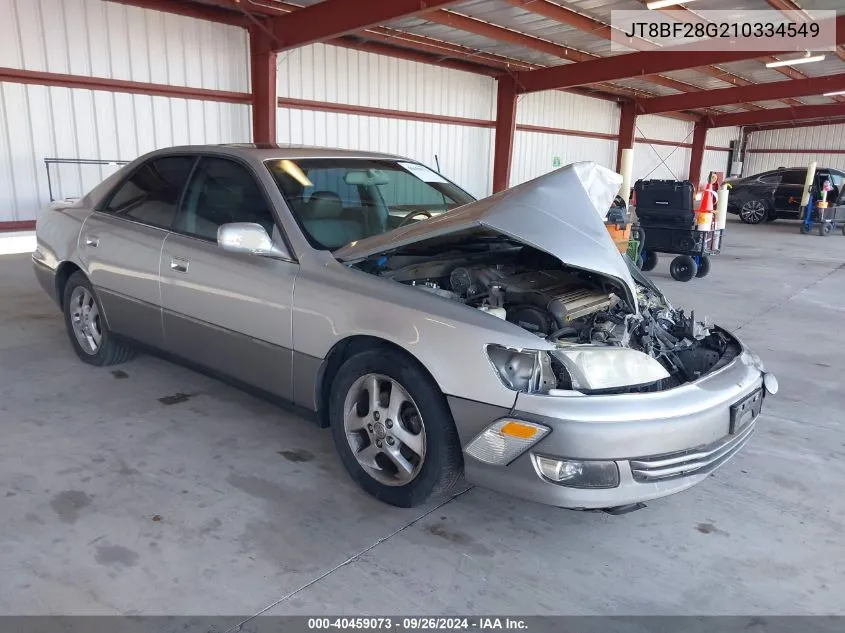 2001 Lexus Es 300 VIN: JT8BF28G210334549 Lot: 40459073