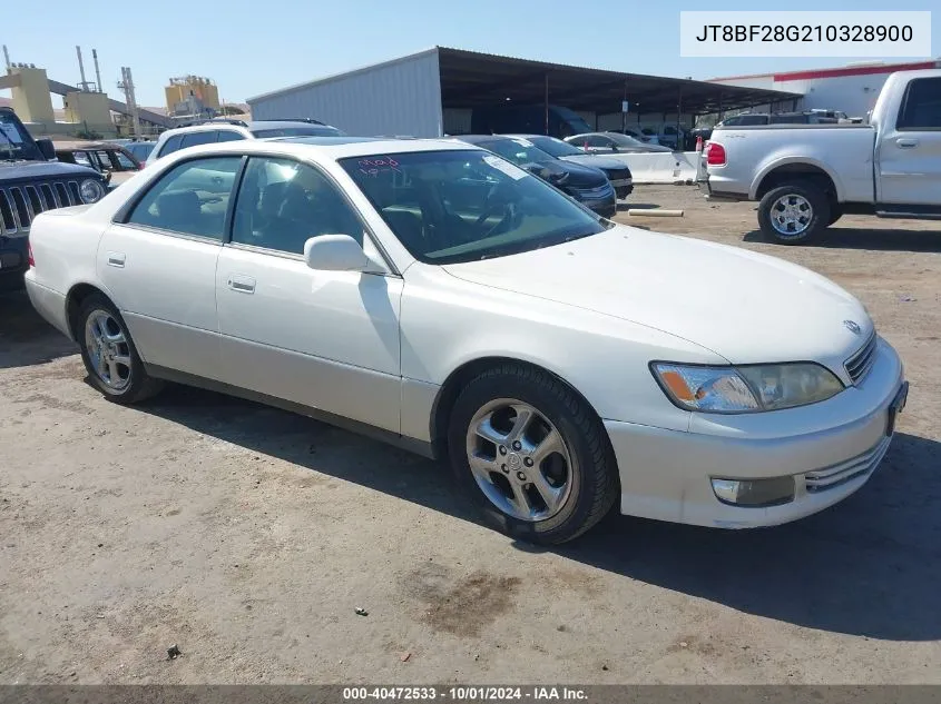 2001 Lexus Es 300 VIN: JT8BF28G210328900 Lot: 40472533