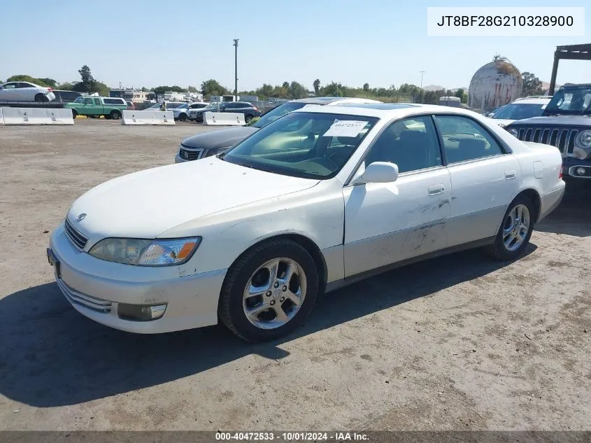 2001 Lexus Es 300 VIN: JT8BF28G210328900 Lot: 40472533