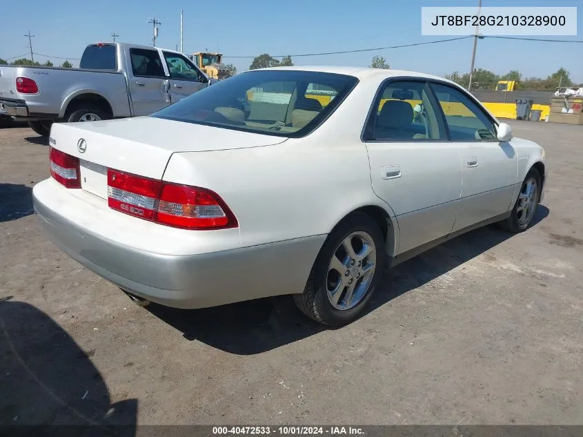 2001 Lexus Es 300 VIN: JT8BF28G210328900 Lot: 40472533