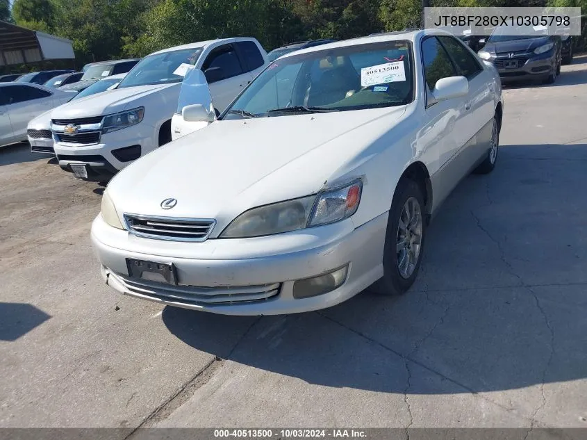 2001 Lexus Es 300 VIN: JT8BF28GX10305798 Lot: 40513500