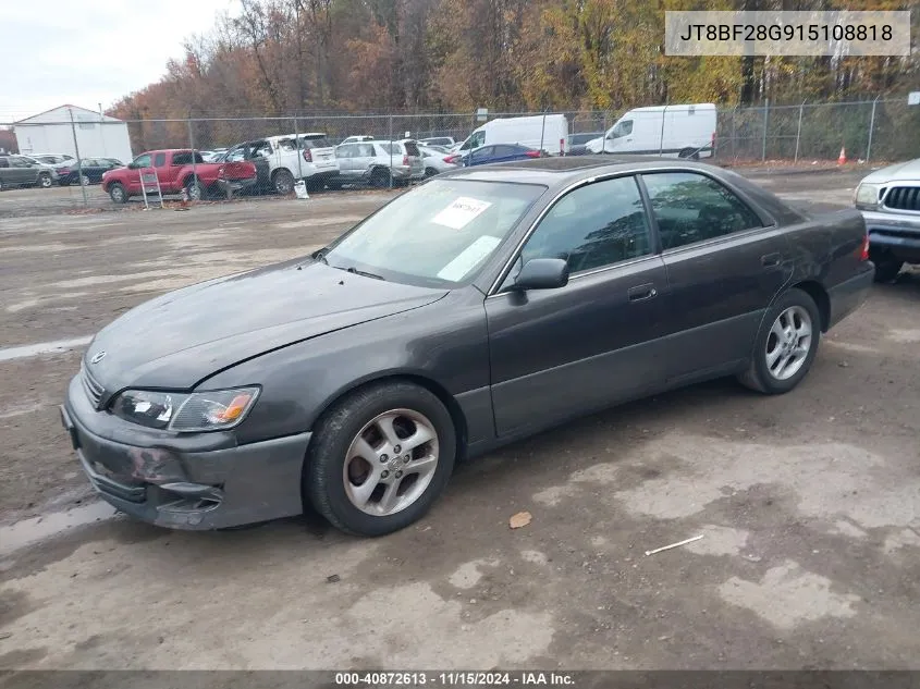 2001 Lexus Es 300 VIN: JT8BF28G915108818 Lot: 40872613