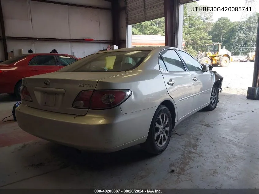 JTHBF30G420085741 2002 Lexus Es 300