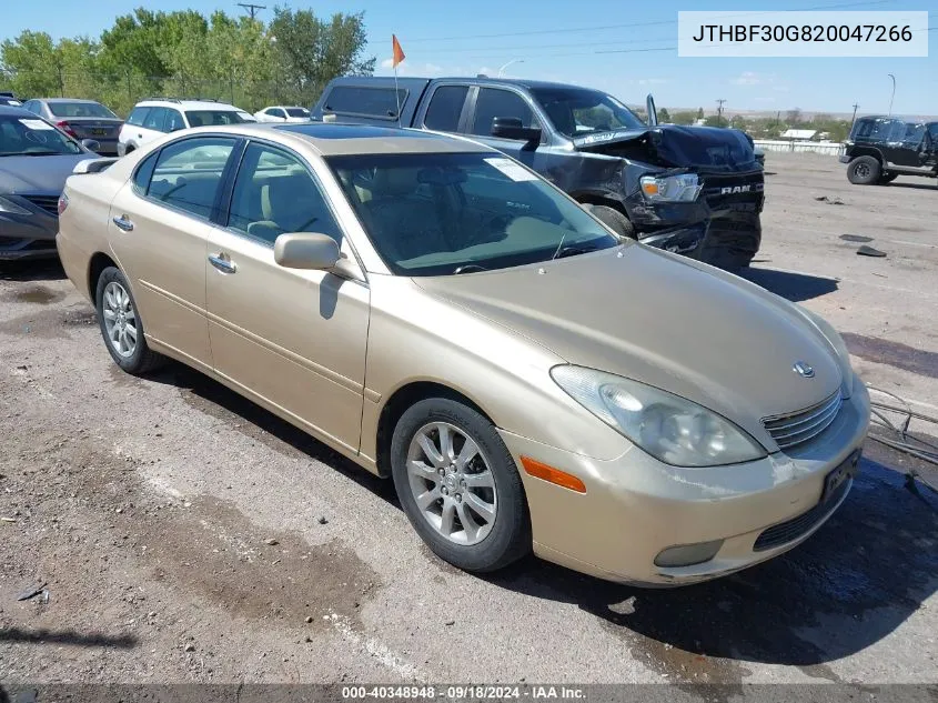 JTHBF30G820047266 2002 Lexus Es 300