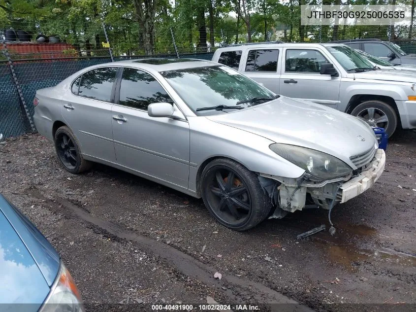 2002 Lexus Es 300 VIN: JTHBF30G925006535 Lot: 40491900