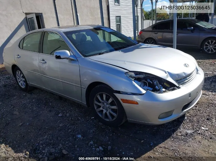 JTHBF30G125036645 2002 Lexus Es 300