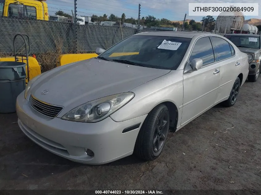 JTHBF30G020084909 2002 Lexus Es 300