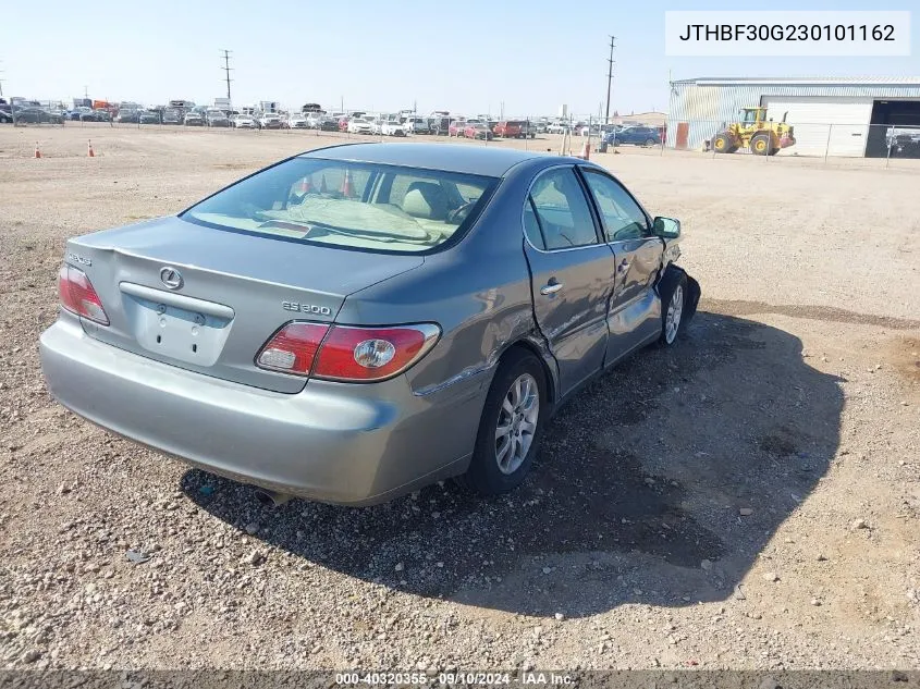 2003 Lexus Es 300 VIN: JTHBF30G230101162 Lot: 40320355