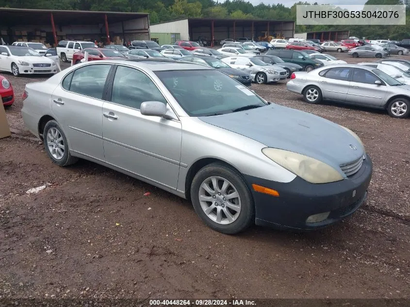 2003 Lexus Es 300 VIN: JTHBF30G535042076 Lot: 40448264