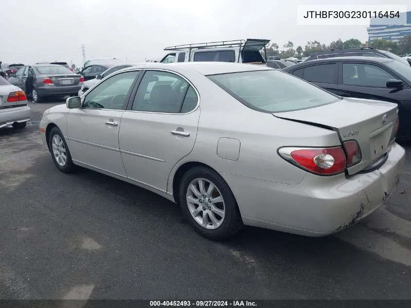 JTHBF30G230116454 2003 Lexus Es 300