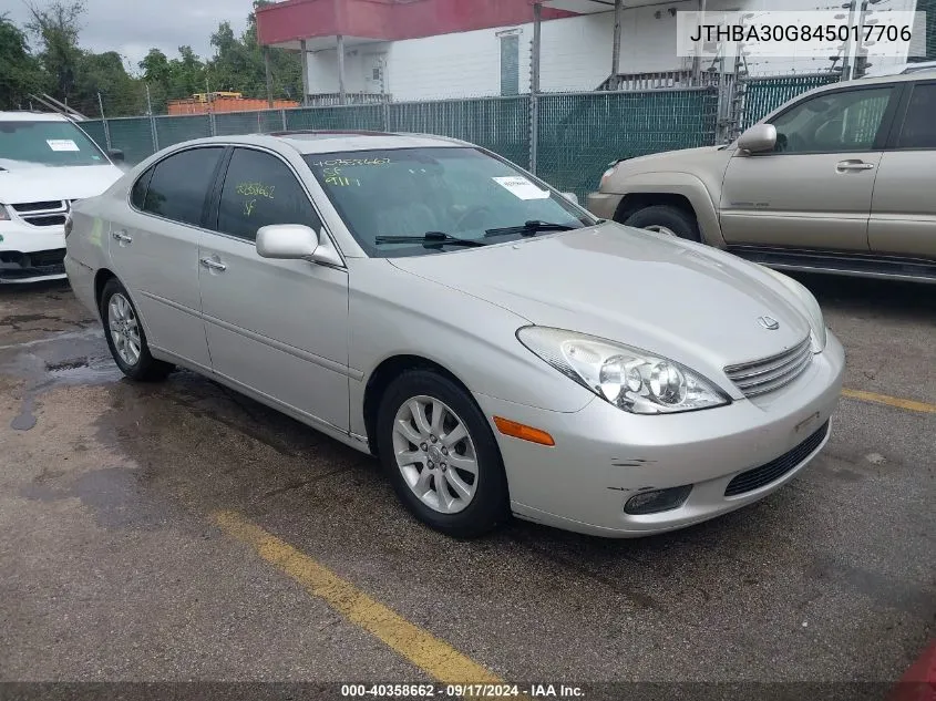 JTHBA30G845017706 2004 Lexus Es 330