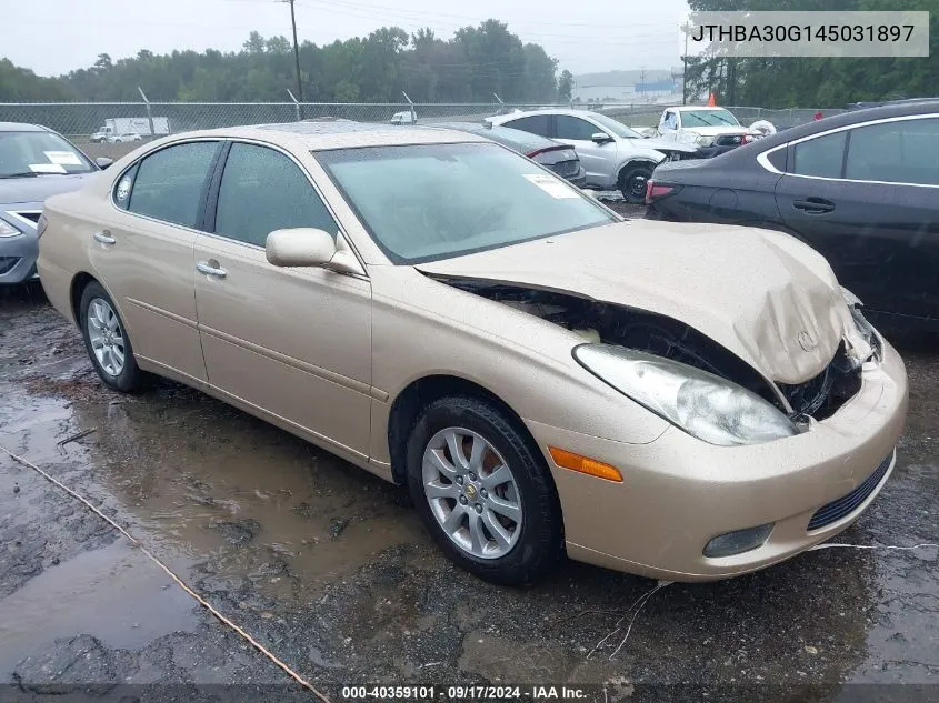 2004 Lexus Es 330 VIN: JTHBA30G145031897 Lot: 40359101