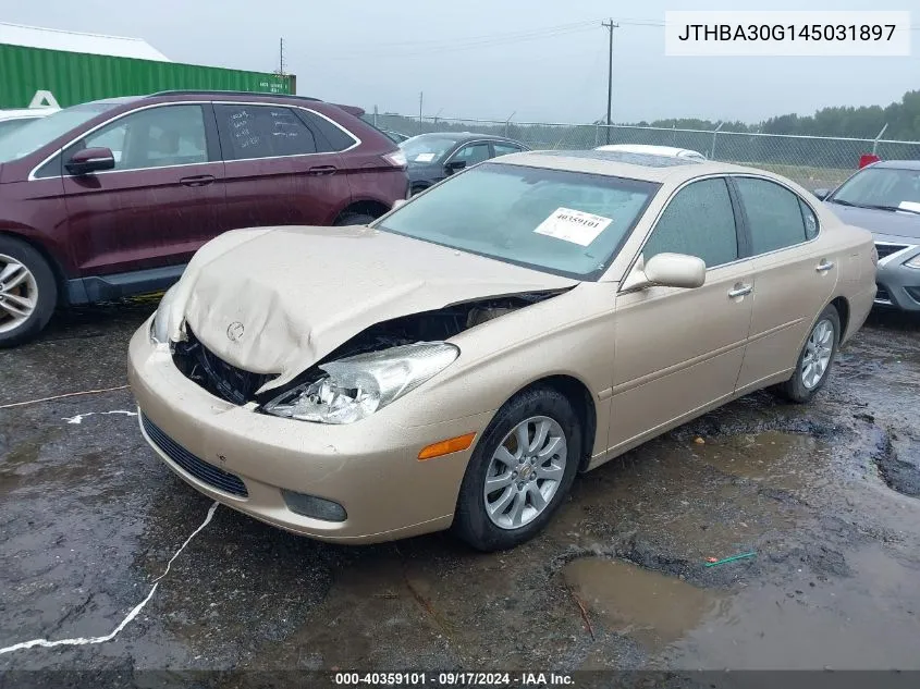 2004 Lexus Es 330 VIN: JTHBA30G145031897 Lot: 40359101