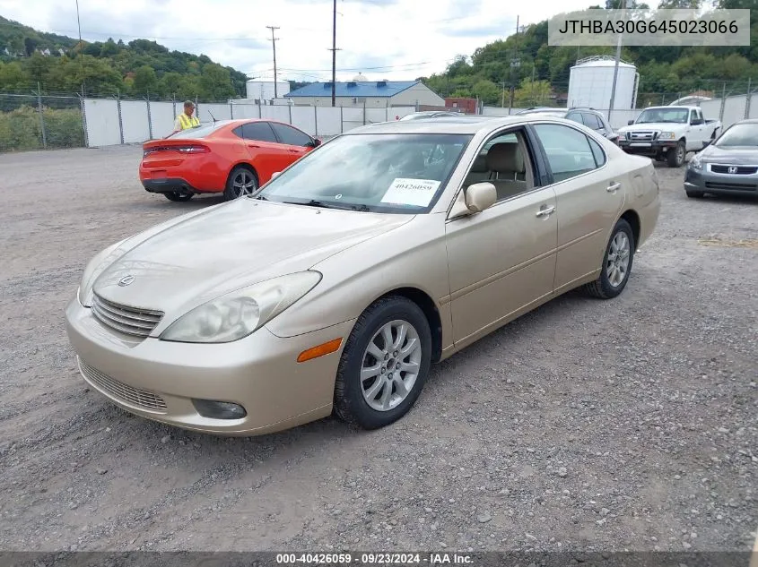 JTHBA30G645023066 2004 Lexus Es 330