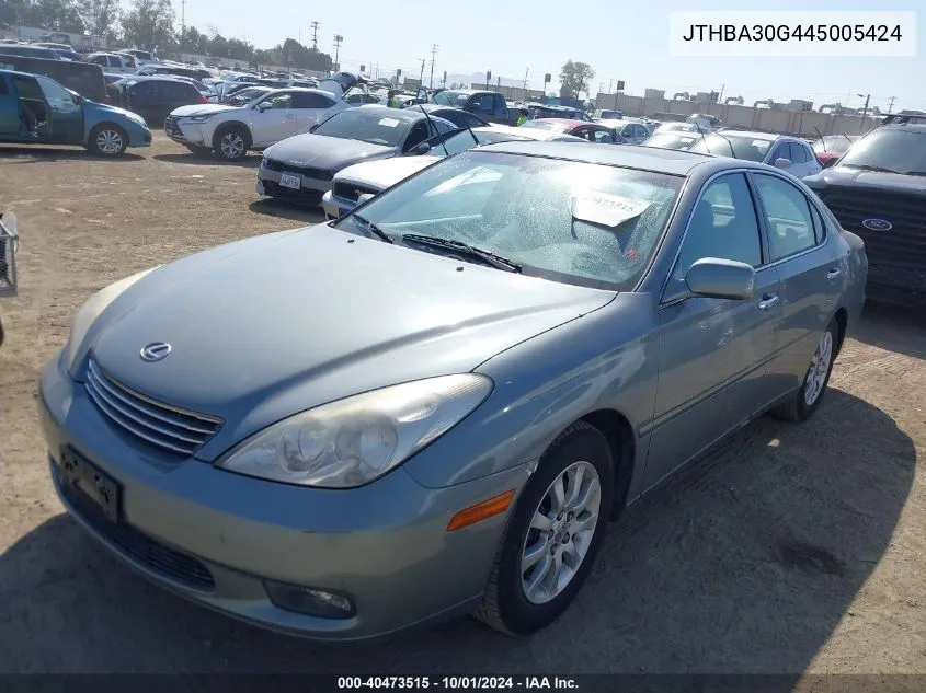 JTHBA30G445005424 2004 Lexus Es 330