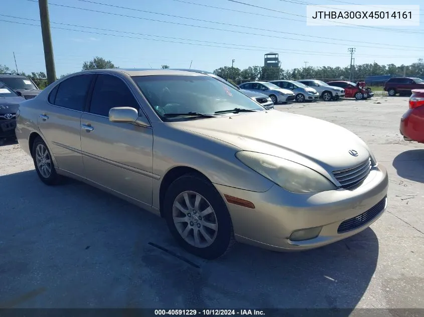 2004 Lexus Es 330 VIN: JTHBA30GX45014161 Lot: 40591229