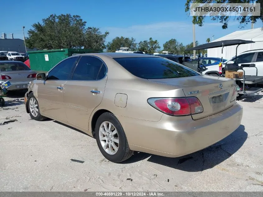 2004 Lexus Es 330 VIN: JTHBA30GX45014161 Lot: 40591229