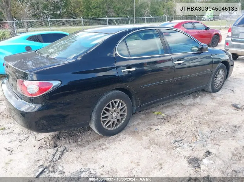 2004 Lexus Es 330 VIN: JTHBA30G045046133 Lot: 40644037