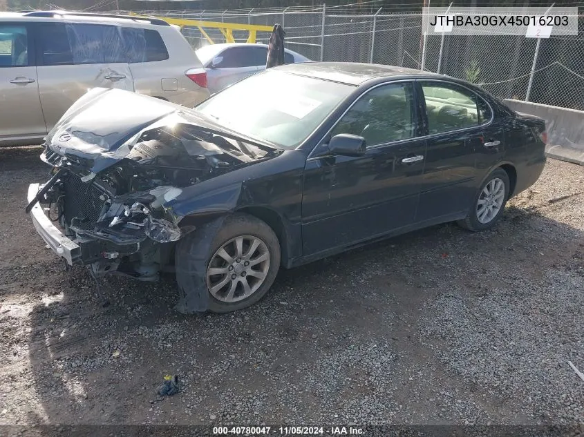 JTHBA30GX45016203 2004 Lexus Es 330 Base (A5)