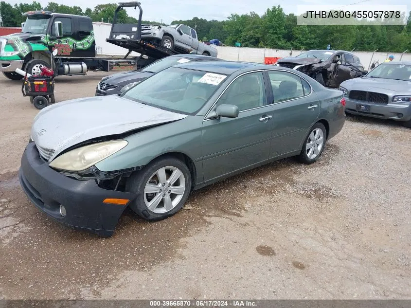 2005 Lexus Es 330 VIN: JTHBA30G455057878 Lot: 39665870