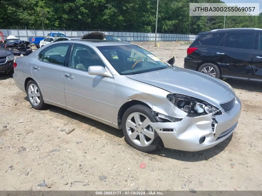 2005 Lexus Es 330 VIN: JTHBA30G255069057 Lot: 39883177