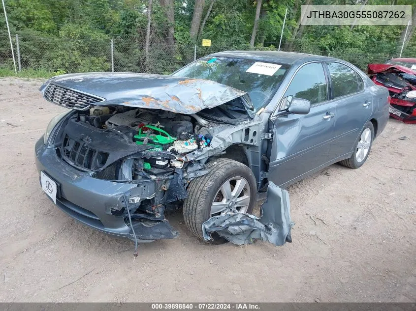 2005 Lexus Es 330 VIN: JTHBA30G555087262 Lot: 39898840