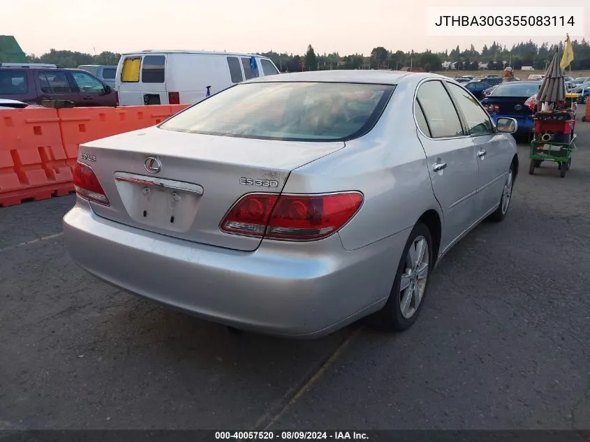 JTHBA30G355083114 2005 Lexus Es 330