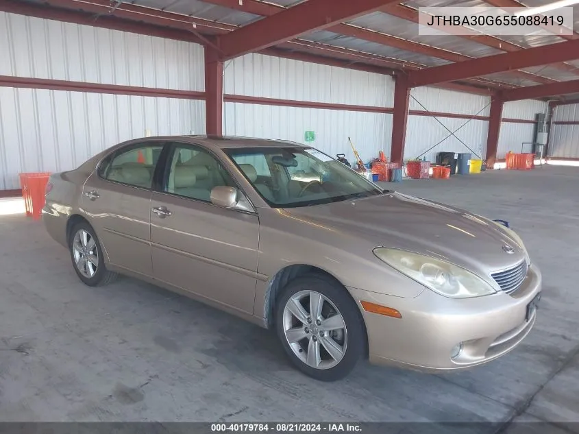 2005 Lexus Es 330 VIN: JTHBA30G655088419 Lot: 40179784