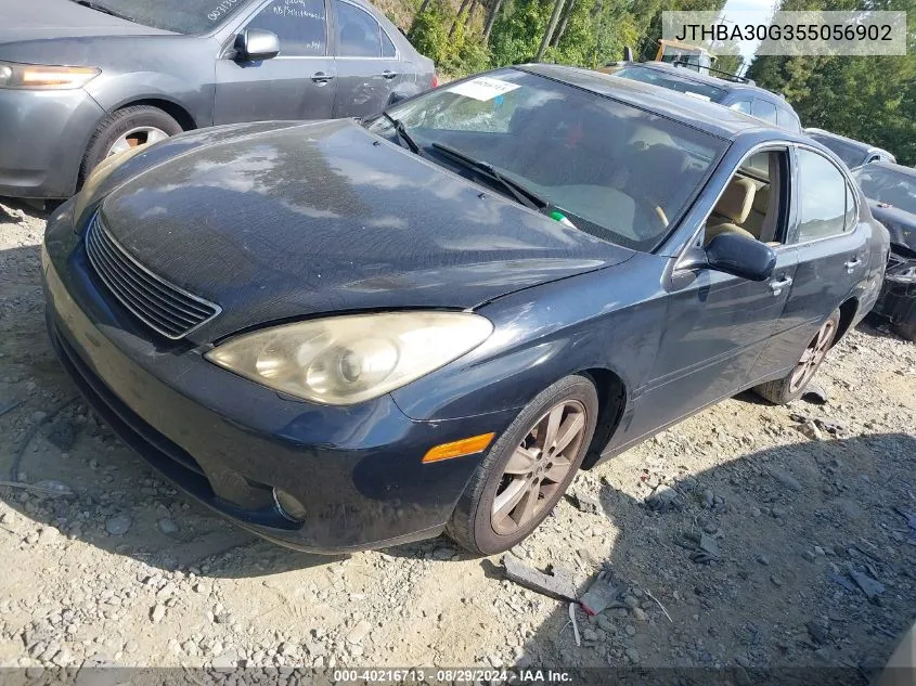 2005 Lexus Es 330 VIN: JTHBA30G355056902 Lot: 40216713