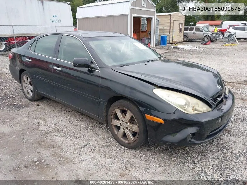 2005 Lexus Es 330 VIN: JTHBA30G155090675 Lot: 40261429