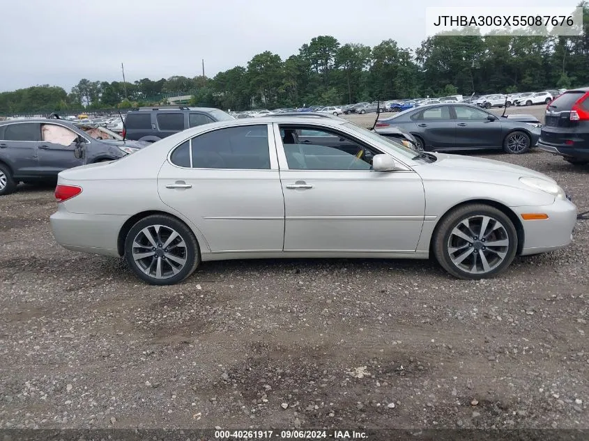 2005 Lexus Es 330 VIN: JTHBA30GX55087676 Lot: 40261917