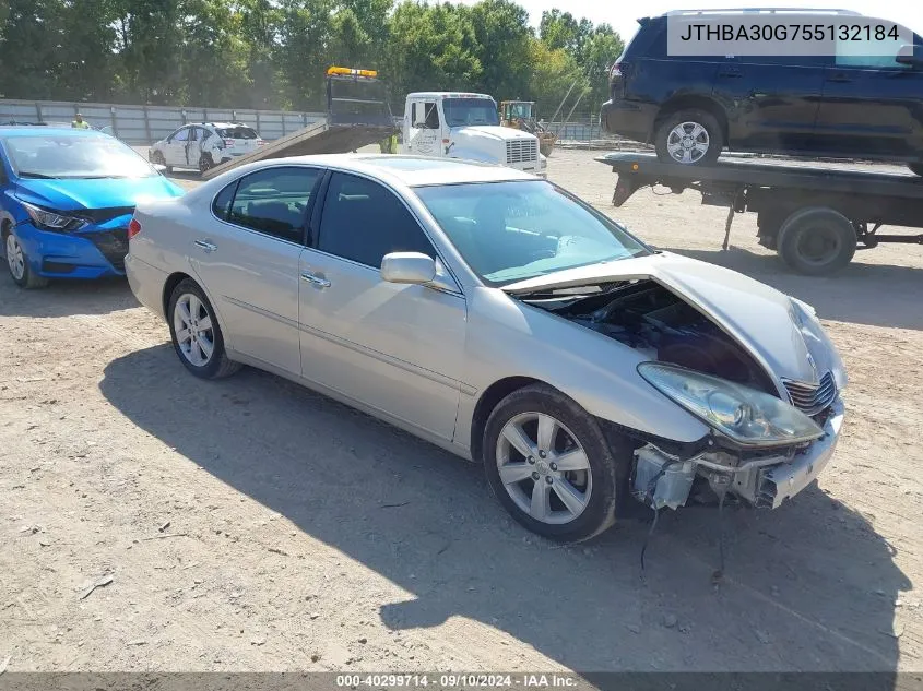 2005 Lexus Es 330 VIN: JTHBA30G755132184 Lot: 40299714