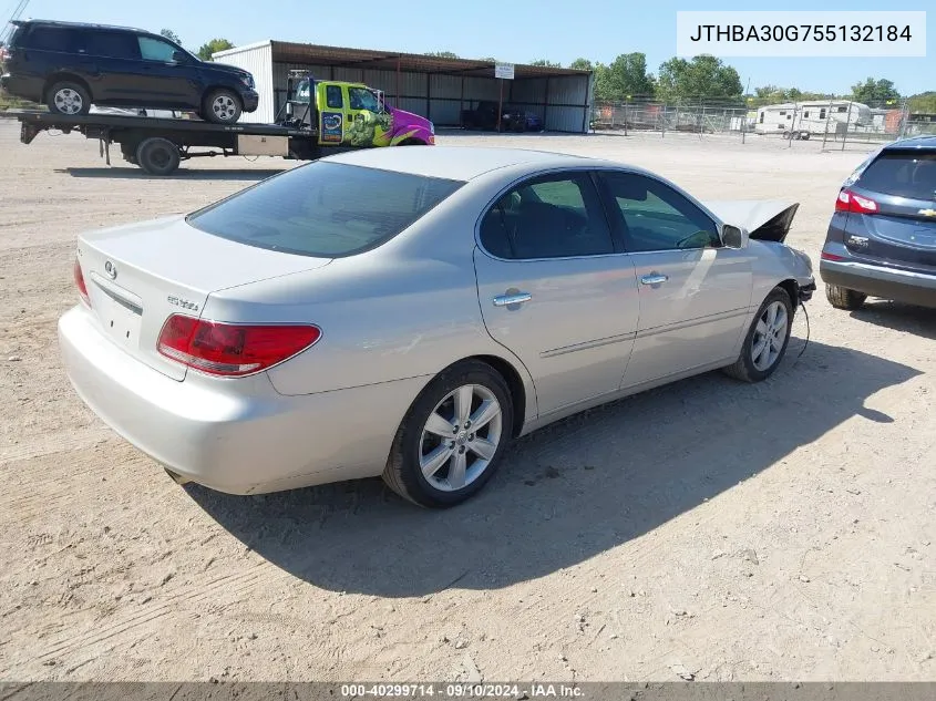 2005 Lexus Es 330 VIN: JTHBA30G755132184 Lot: 40299714