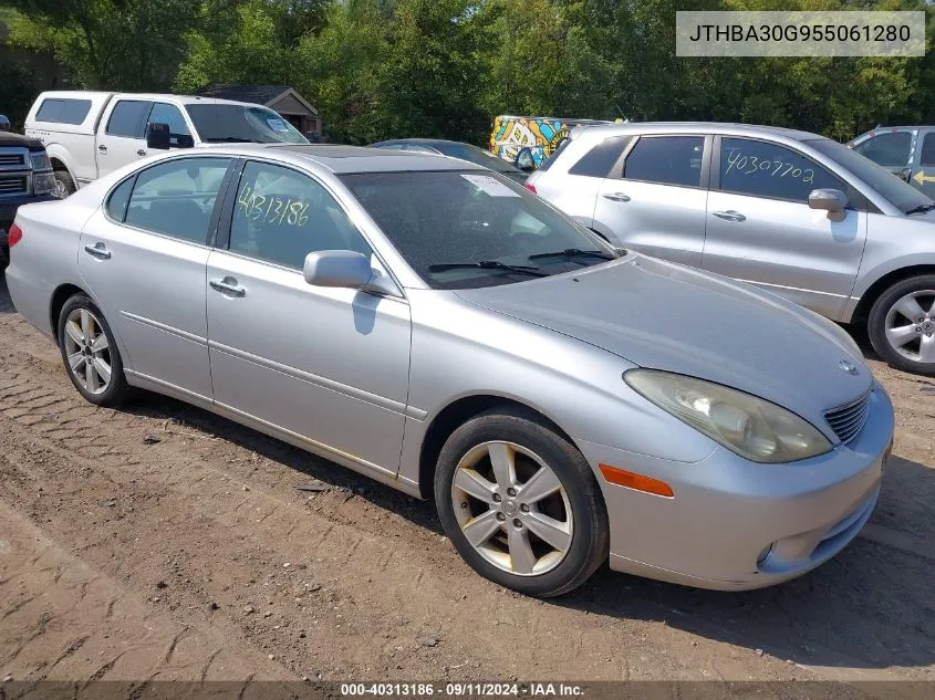 2005 Lexus Es 330 VIN: JTHBA30G955061280 Lot: 40313186