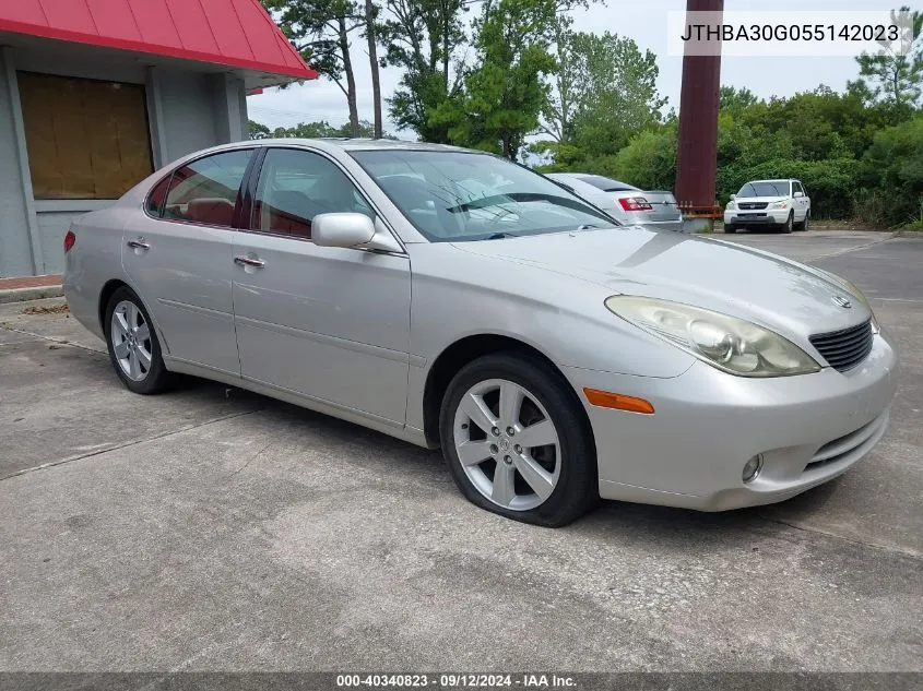 2005 Lexus Es 330 VIN: JTHBA30G055142023 Lot: 40340823