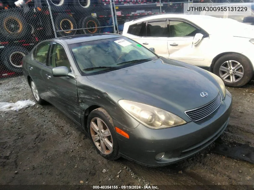 2005 Lexus Es 330 VIN: JTHBA30G955131229 Lot: 40354155