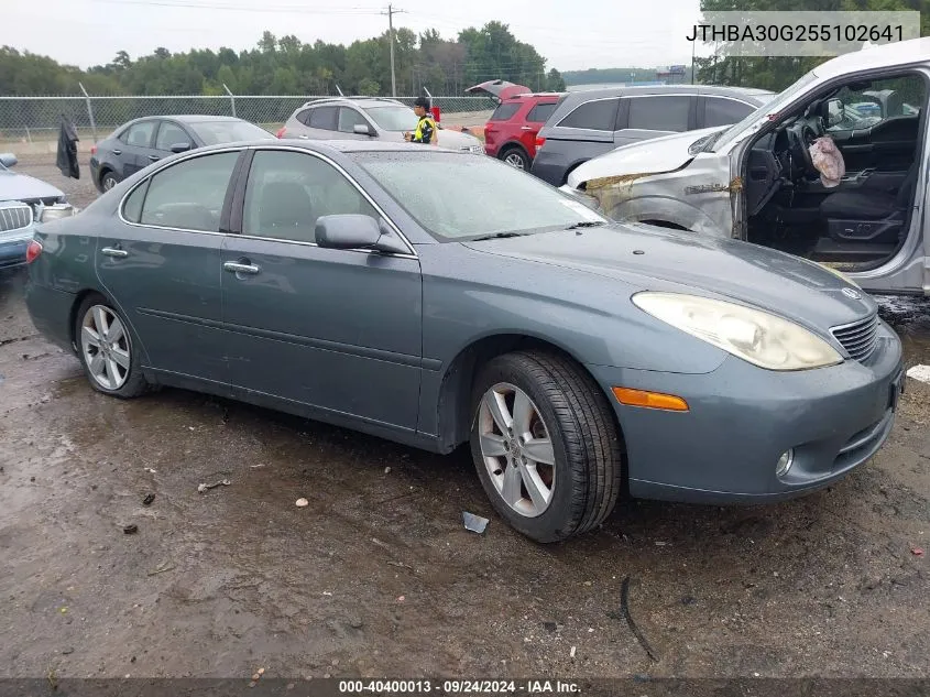 2005 Lexus Es 330 VIN: JTHBA30G255102641 Lot: 40400013