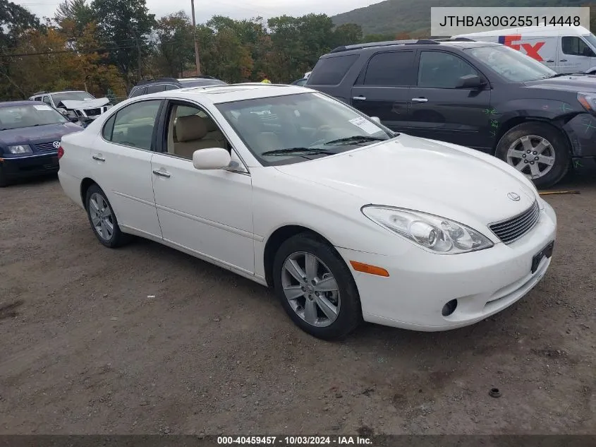 2005 Lexus Es 330 VIN: JTHBA30G255114448 Lot: 40459457