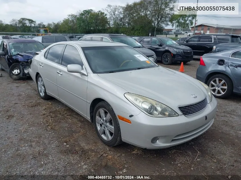 2005 Lexus Es 330 330 VIN: JTHBA30G055075438 Lot: 40485732