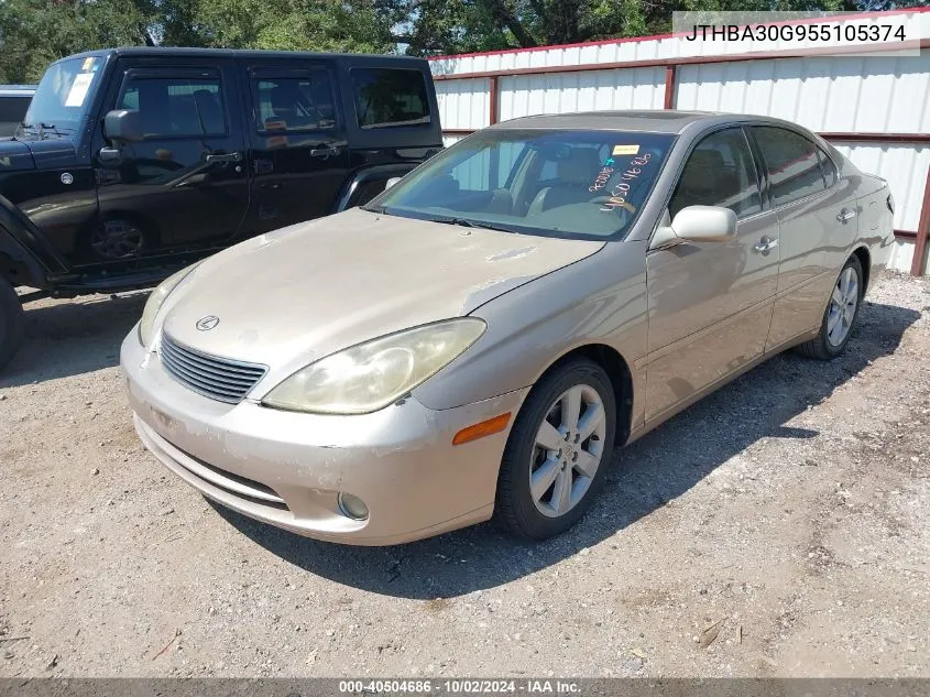 JTHBA30G955105374 2005 Lexus Es 330