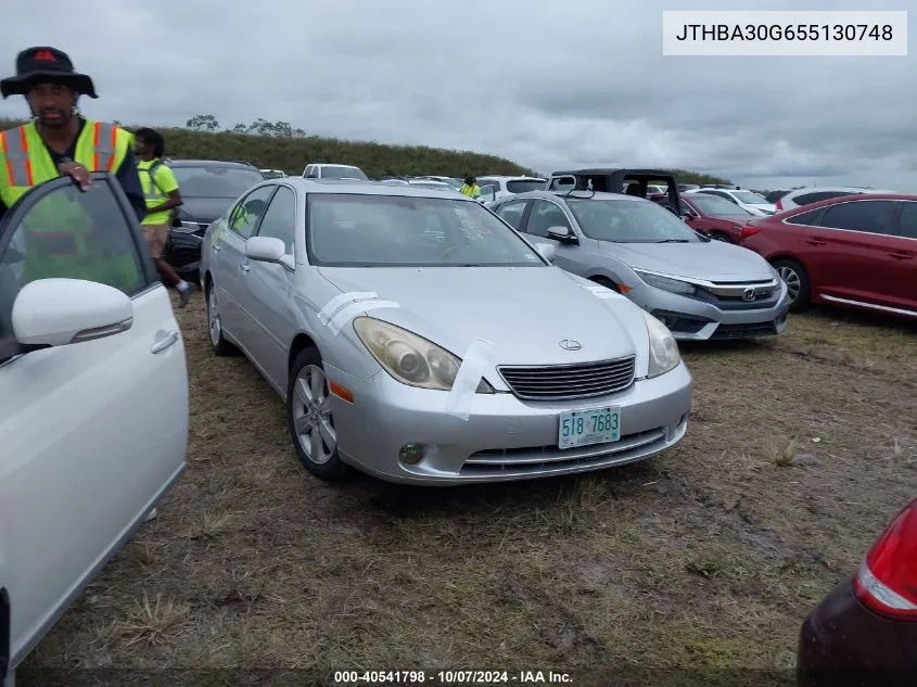 2005 Lexus Es 330 VIN: JTHBA30G655130748 Lot: 40541798